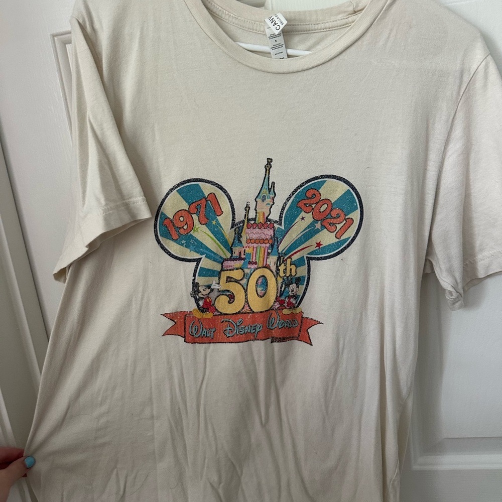 Vintage Disney World 50th Anniversary T-Shirt